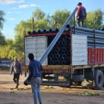LLEGO LA CAÑERIA PARA LA CONSTRUCCION DEL NUEVO ACUEDUCTO