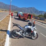 La Rioja: un hombre cayó pesadamente al asfalto