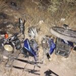 Policía recuperó partes de una motocicleta que había sido robada este jueves