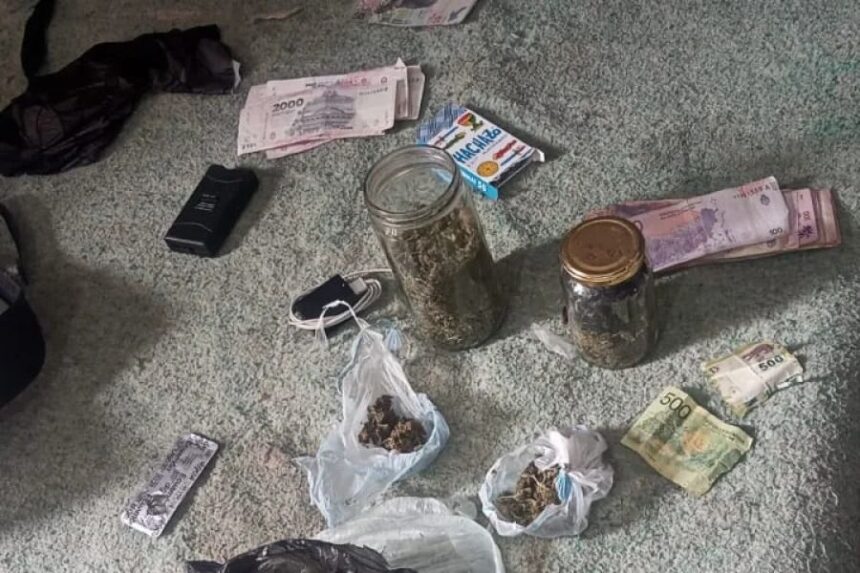 Chilecito: Secuestraron marihuana, dinero en efectivo y motopartes Chilecito: Secuestraron marihuana, dinero en efectivo y motopartes