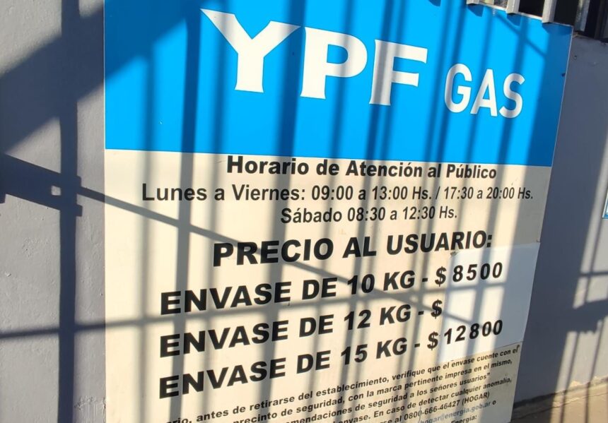 Subió el precio del gas: La garrafa de 15kg puesta en domicilio cuesta .000 Subió el precio del gas: La garrafa de 15kg puesta en domicilio cuesta .000