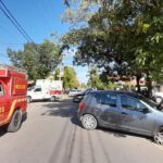 Importante accidente en una avenida de la capital
