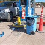 Chamical: Chocó un surtidor de estación de servicio y se fugó