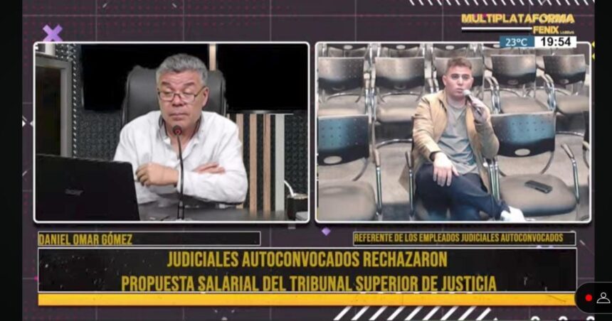 Judiciales autoconvocados rechazaron propuesta salarial del Tribunal Superior de Justicia