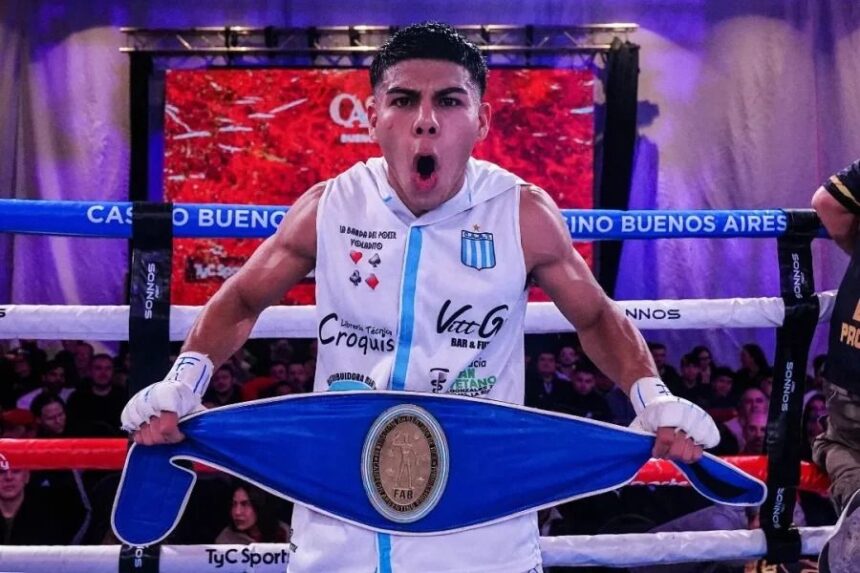 El boxeador riojano “Chiquitín” se coronó campeón Argentino El boxeador riojano “Chiquitín” se coronó campeón Argentino