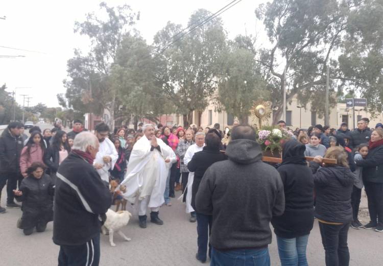 Parroquia Inmaculada Concepción de Chepes: Solemnidad, celebración y procesión de Corpus Christi