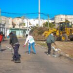 Municipio erradicó microbasurales y pone en valor la Av. Rivadavia, en B° Alta Rioja