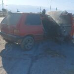 La Rioja: se registró el incendio de un automóvil