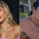 Julieta Poggio y Marcos Ginocchio, juntos: cumplió su promesa y la fue a ver al teatro