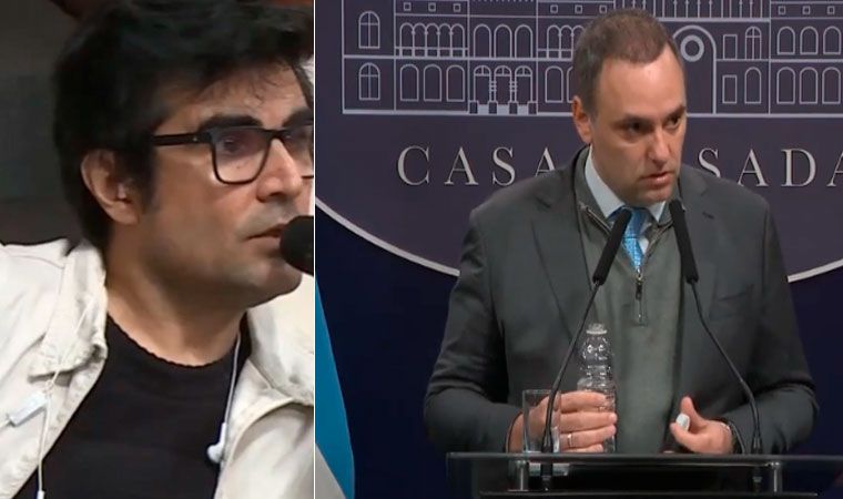 “No nos importa el valor del dólar ni nos ocupa el riesgo país”, aseguró el vocero Manuel Adorni “No nos importa el valor del dólar ni nos ocupa el riesgo país”, aseguró el vocero Manuel Adorni