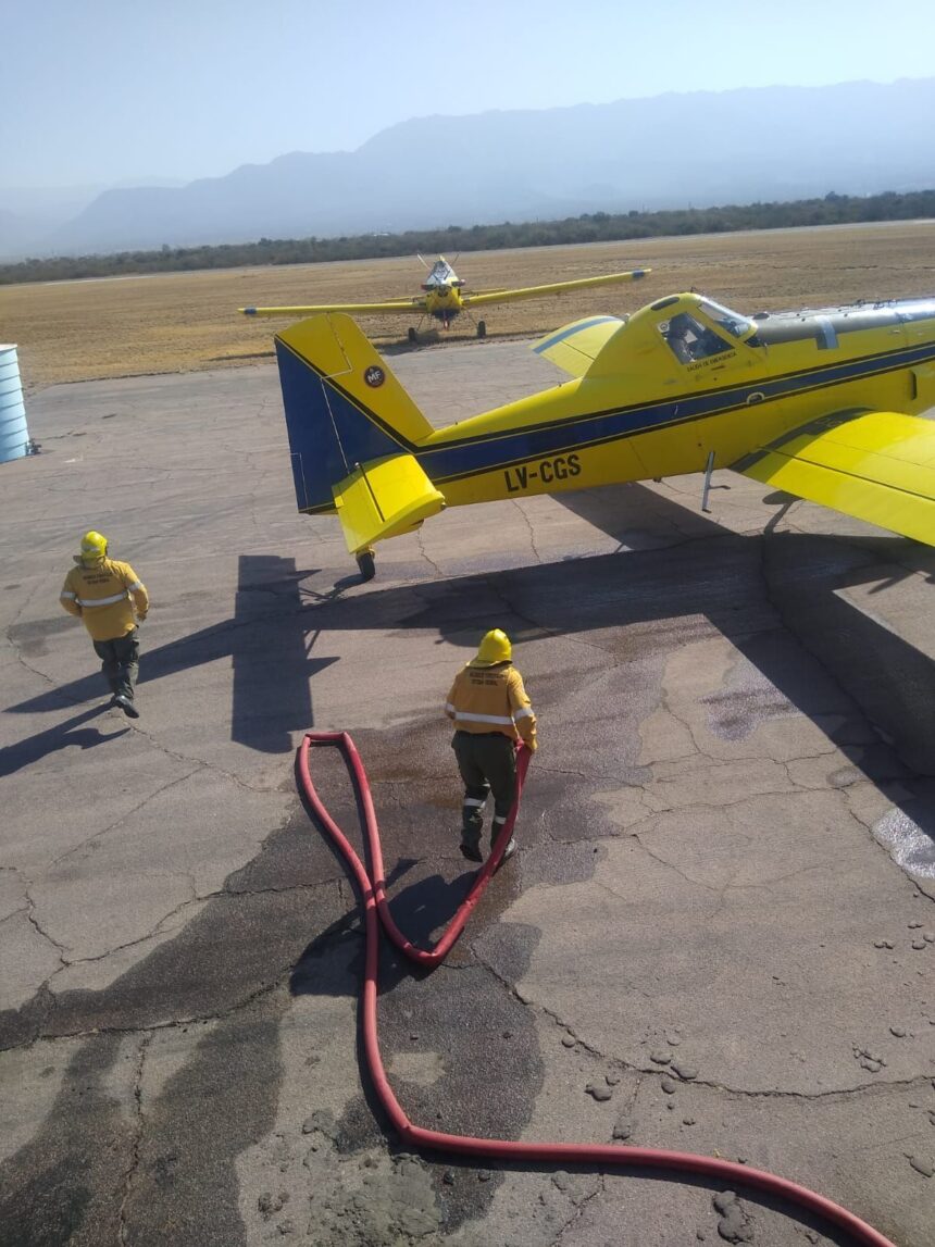 Importante despliegue en el incendio del Cordón del Velasco Importante despliegue en el incendio del Cordón del Velasco