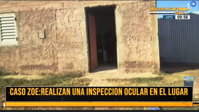 Caso Zoe: a tres años del hecho realizan inspección ocular