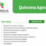 Cronograma de pago de la Quincena para empleados estatales