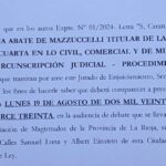 Avanza el proceso judicial contra la jueza Norma Abate en La Rioja