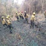 Continúa el intenso operativo para combatir los focos de incendio en toda la provincia