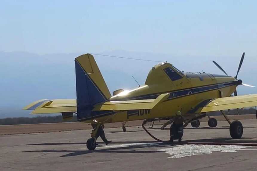 Último momento: buscan un avión hidrante que desapareció de radar en el Cerro