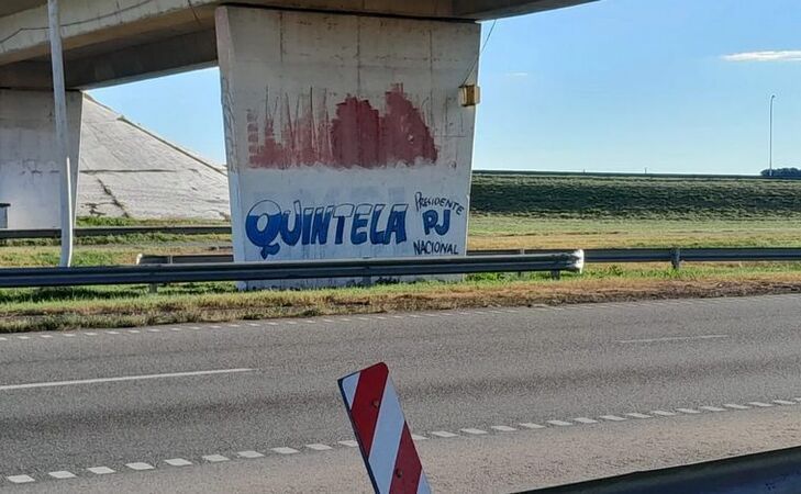 “Saluden a La Rioja que se va y a Quintela que anda como si nada”