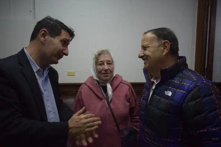 Quintela se reunió con Carmen Arias, de Madres de Plaza de Mayo
