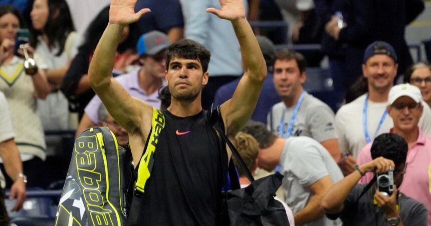 España quedó en shock por un récord negativo tras el prematuro adiós de Alcaraz en el US Open España quedó en shock por un récord negativo tras el prematuro adiós de Alcaraz en el US Open