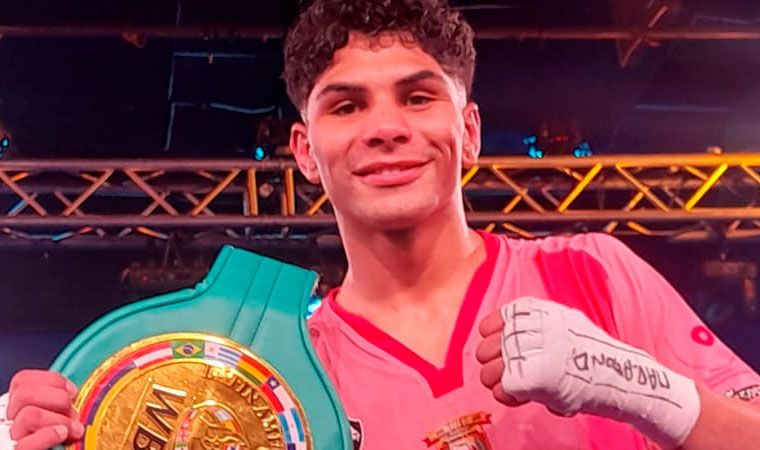 El riojano “Sansón” Rosa estiró su invicto a 27 peleas ganadas