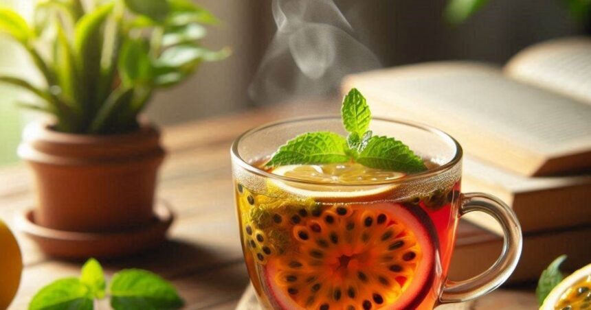 La técnica correcta para preparar té de maracuyá y dormir mucho mejor