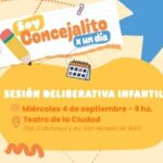 Vuelven a sesionar los concejales infantiles en el Teatro de la Ciudad