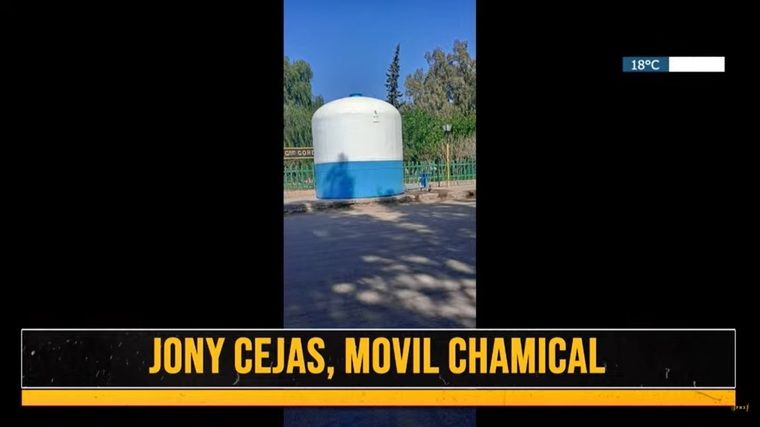 Chamical: se agudiza la crisis hídrica. Vecinos recogen agua en bidones