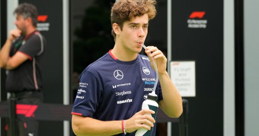 F1 GP de Singapur con Franco Colapinto EN VIVO: el primer entrenamiento en directo