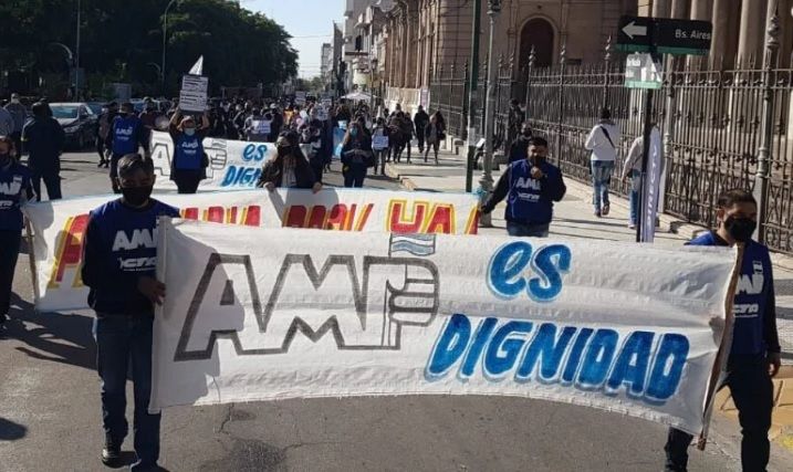 Descuentos por días de paro: AMP repudió las declaraciones del gobernador Descuentos por días de paro: AMP repudió las declaraciones del gobernador