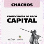 El viernes 27 finaliza el cronograma de pago de Chachos en Capital e interior