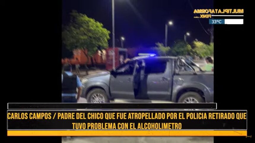 “Estoy indignado, desde la policía demoraron 2 horas en hacerle el test de alcoholemia” “Estoy indignado, desde la policía demoraron 2 horas en hacerle el test de alcoholemia”