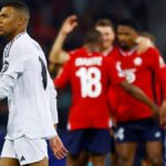 Lille dio el golpe y venció a un Real Madrid que se acordó tarde de mandar a la cancha a Mbappé