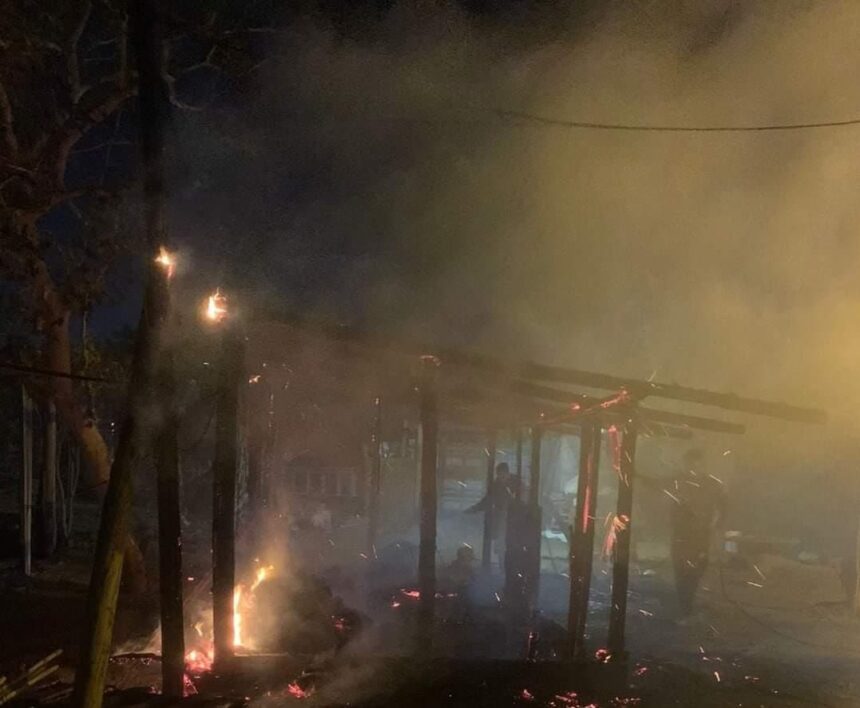Capital: se incendió una casa en asentamiento “4 de Agosto” Capital: se incendió una casa en asentamiento “4 de Agosto”