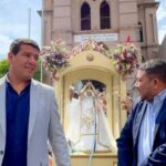 Capital se vistió de fiesta con la visita de la Virgen India