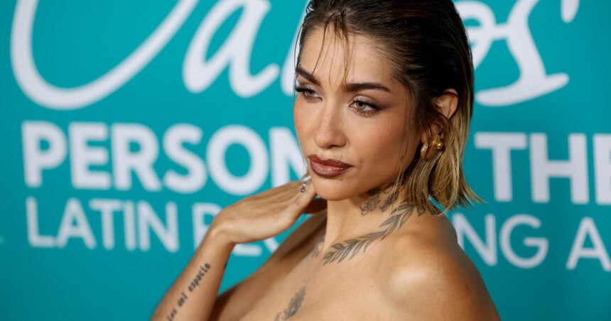 El imponente ‘golden look’ de María Becerra en la gala previa a los Latin Grammy 2024 El imponente ‘golden look’ de María Becerra en la gala previa a los Latin Grammy 2024
