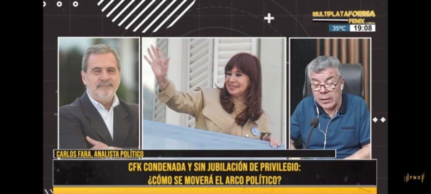 Carlos Fara: “Esto es una historia que tiene para largo, ya que Cristina puede apelar esta condena” Carlos Fara: “Esto es una historia que tiene para largo, ya que Cristina puede apelar esta condena”