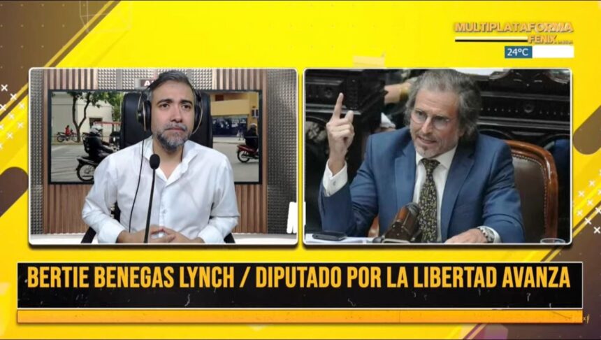 Bertie Benegas Lynch: “Victoria Villarruel no tiene vuelo propio” Bertie Benegas Lynch: “Victoria Villarruel no tiene vuelo propio”
