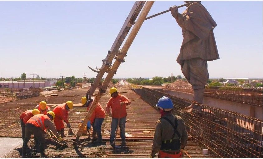 Avanza la construcción de un distribuidor vial en la RN 75 en La Rioja Avanza la construcción de un distribuidor vial en la RN 75 en La Rioja