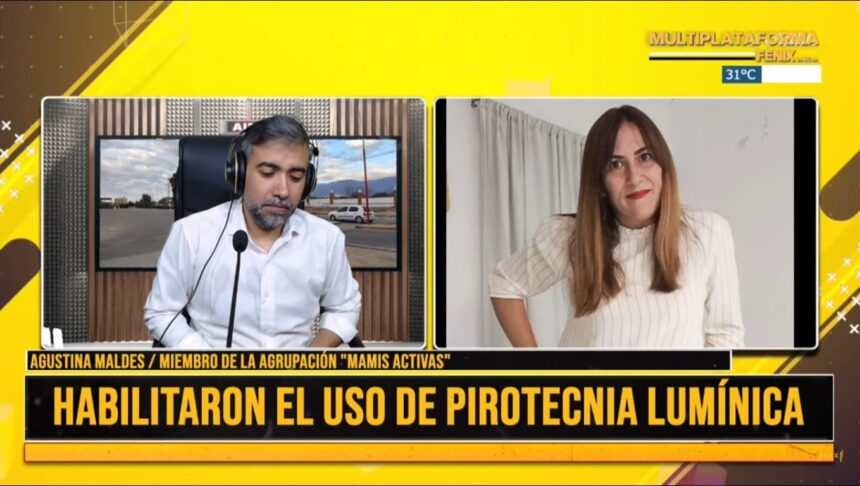 La Agrupación “Mamis Activas” rechaza la ordenanza que permite la pirotecnia lumínica La Agrupación “Mamis Activas” rechaza la ordenanza que permite la pirotecnia lumínica