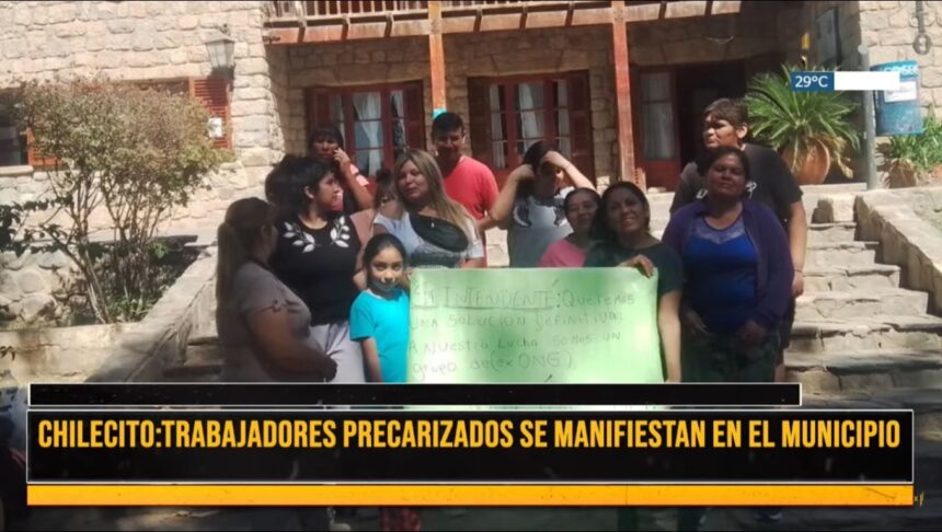 Chilecito: Trabajadores precarizados reclaman aumentos y estabilidad laboral Chilecito: Trabajadores precarizados reclaman aumentos y estabilidad laboral