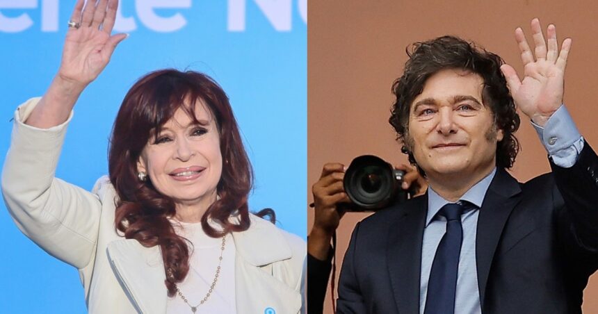 Una encuesta preguntó por el mejor presidente desde 1983: Milei quedó segundo y Cristina, quinta Una encuesta preguntó por el mejor presidente desde 1983: Milei quedó segundo y Cristina, quinta