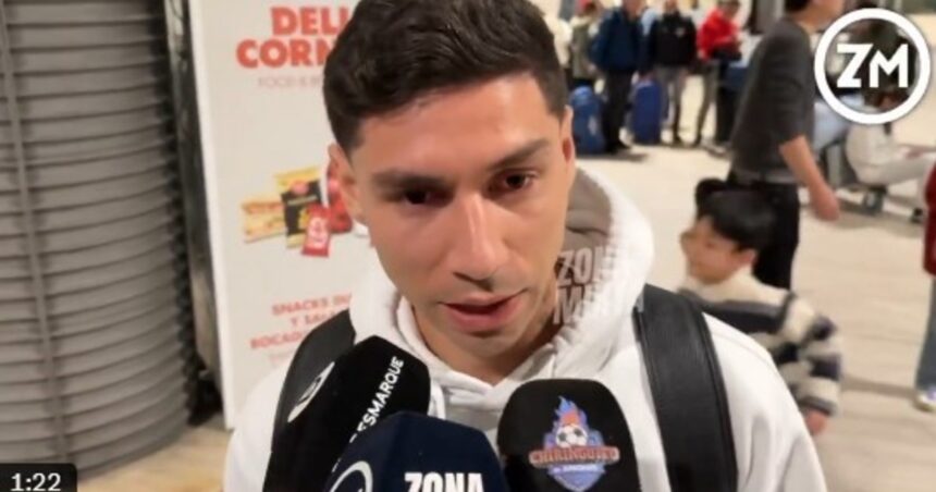 Montiel llegó al país para completar el póker de campeones del mundo del River de Gallardo Montiel llegó al país para completar el póker de campeones del mundo del River de Gallardo