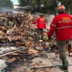 Incendio casi provoca una tragedia