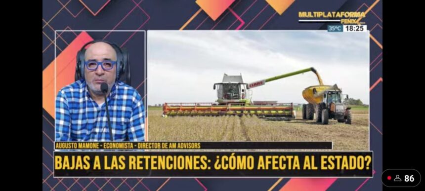 Augusto Mamone: “La baja de retenciones es una jugada cautelosa en un contexto económico ajustado” Augusto Mamone: “La baja de retenciones es una jugada cautelosa en un contexto económico ajustado”