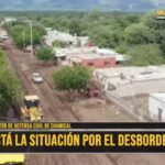 Chamical: 70 familias afectadas por el desborde del río y lluvias intensas