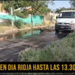 Vecinos denuncia gran pérdida de agua en zona sur