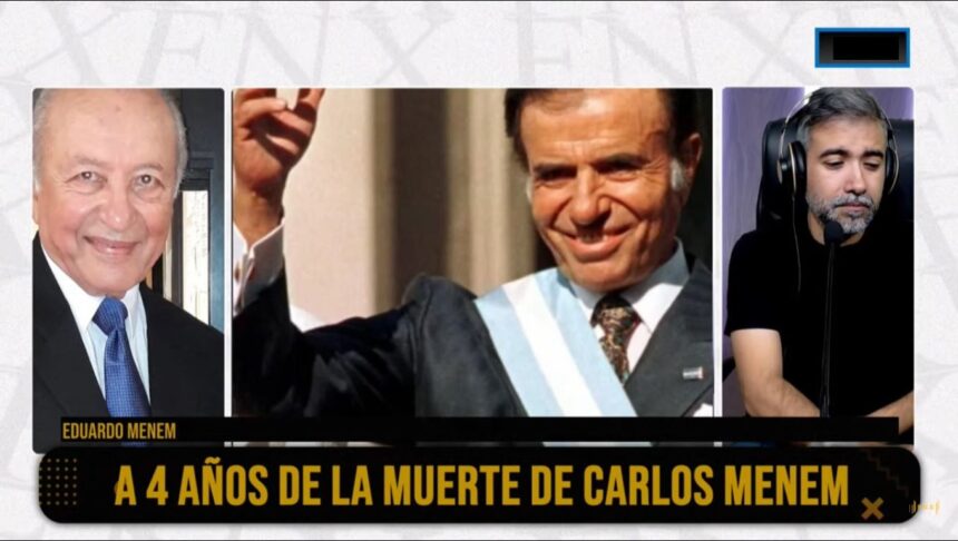 Eduardo Menem, a 4 años del fallecimiento de Carlos Menem: “Su presencia es innegable” Eduardo Menem, a 4 años del fallecimiento de Carlos Menem: “Su presencia es innegable”