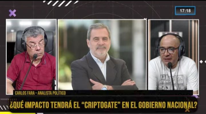 Carlos Fara: “El argumento de la ingenuidad es peligroso para Milei” Carlos Fara: “El argumento de la ingenuidad es peligroso para Milei”