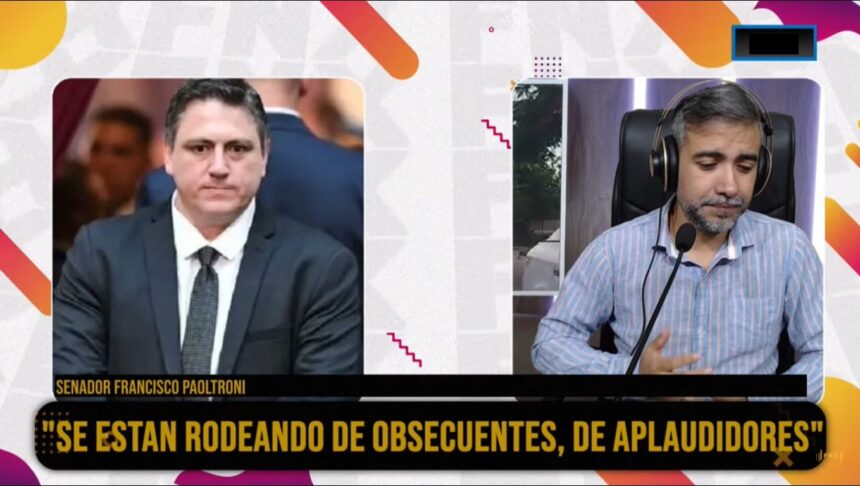 Francisco Paoltroni: “Al presidente lo están entregando de pies y manos” Francisco Paoltroni: “Al presidente lo están entregando de pies y manos”