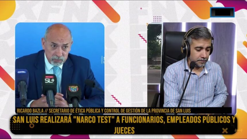 San Luis realizará “narco test” a todos sus funcionarios San Luis realizará “narco test” a todos sus funcionarios